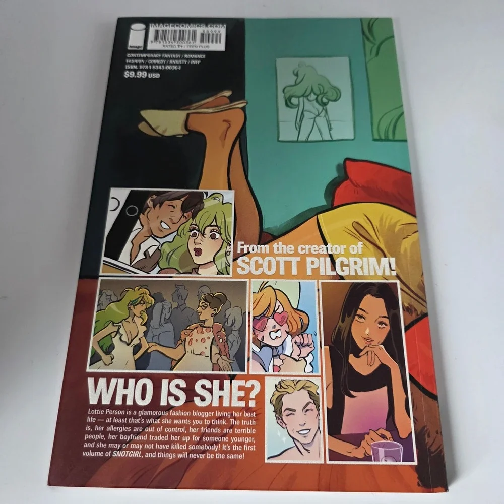 Snotgirl Vol 1 Green Hair Don't Care Bryan Lee O'Malley Image Comics 1st Print